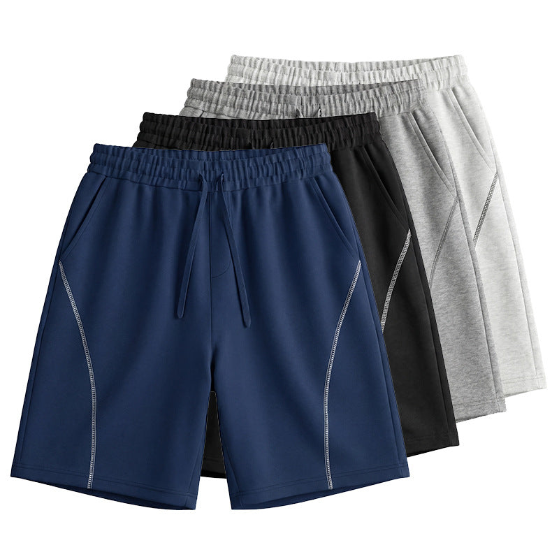 Mens Summer Knit Casual Shorts